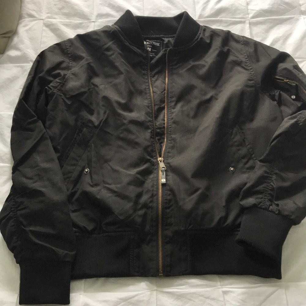 Holloway ladies flight bomber jacket - size M